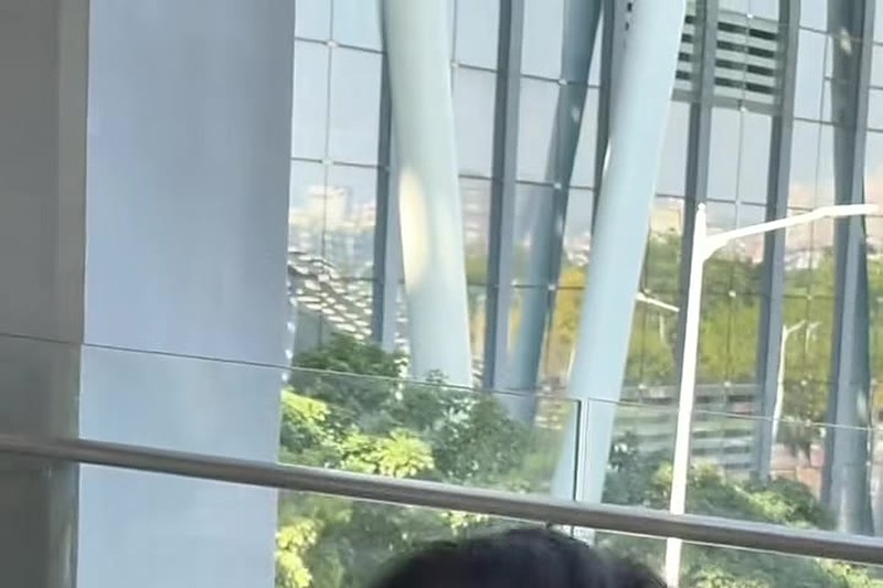 程儿 无锡车展遭持刀袭击 现场混乱被保安救下