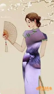 万福图 旗袍反差细节相关图片17