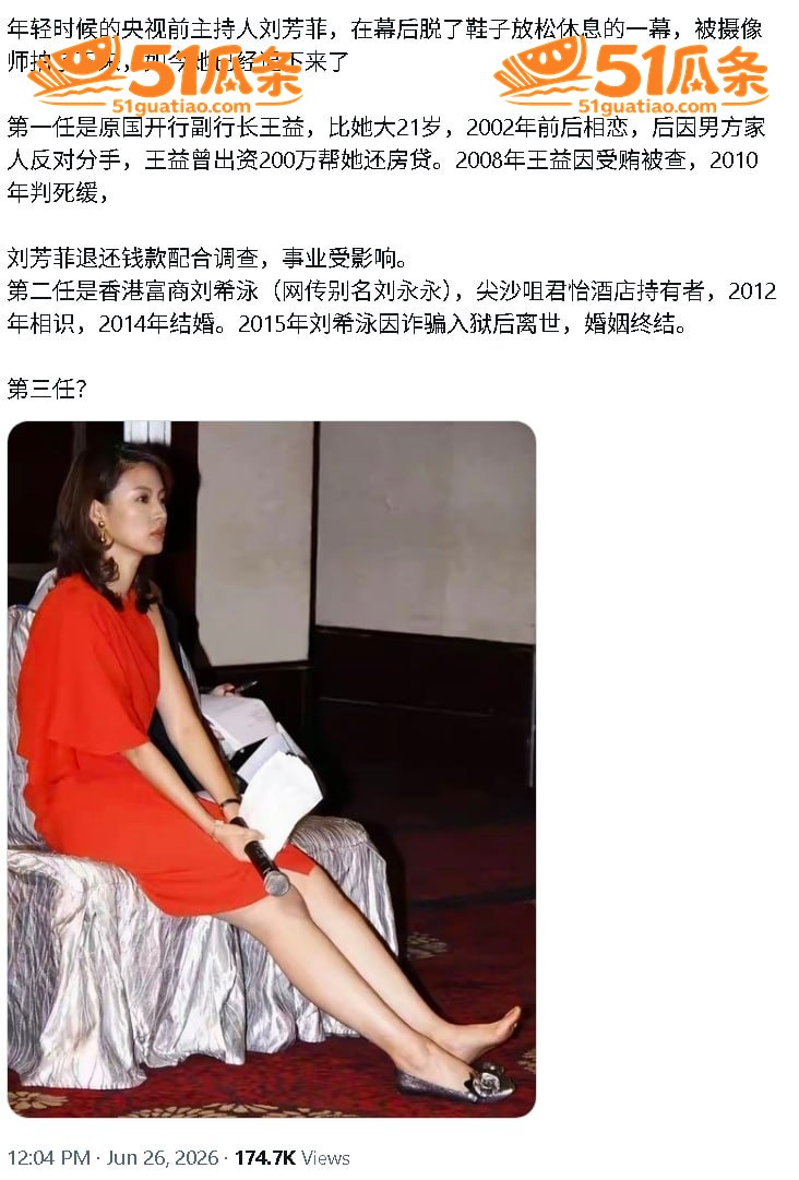 刘芳菲 性贿赂传闻曝相关图片14