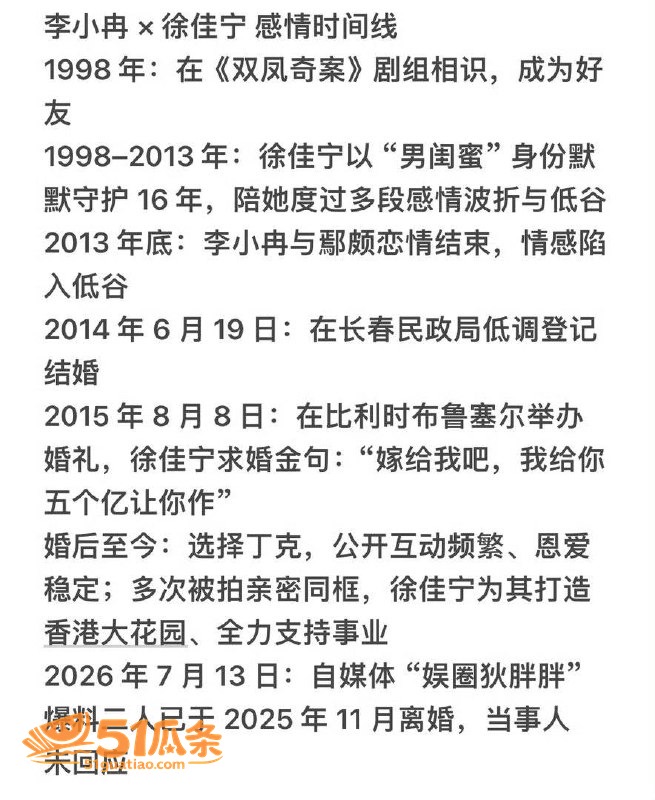 婚变爆料 李小冉 徐相关图片17