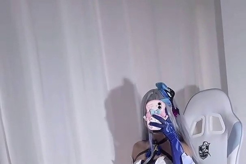 小七 甜美cos女神模拟足交 视觉享受顶级
